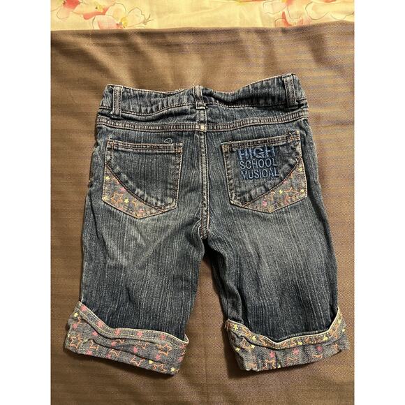 Girls High School Musical Rolled Up Capris Size 7 - Picture 2 of 3